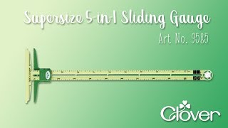 Tool School Supersize 5in1 Sliding Gauge [upl. by Nikos]