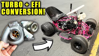 125cc TURBO Go Kart Build  Part 1 Fuel Injected [upl. by Reiss]