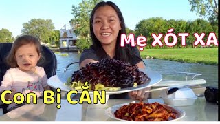 Vlog 776 ll NGHẸN NGÀO ĂN TỐI VÀ KỂ CHUYỆN JADE ĐI HỌC BỊ BẠN CẮN In 10 Dấu Răng [upl. by Ahsitauq389]