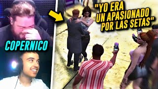 RUPERTO ve LIGAR a COPERNICO con una CHICA en GTA ROLEPLAY EL MEJOR RONEANTE 😈 [upl. by Yreffej]