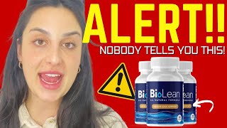 BIOLEAN  ⚠️​ATTENTION TO THIS⚠️ BioLean REVIEW  BIOLEAN WEIGHT LOSS SUPPLEMENT 2024 [upl. by Aibun]