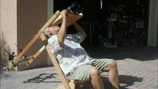 Binocular Chair for Heavy 25 x 100s  All For Sale Contact me [upl. by Houlberg]