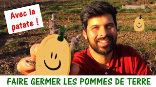 FAIRE GERMER SES POMMES DE TERRE [upl. by Ellehsram]