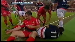 Highlights Heineken Cup Final 24 May 2008 Munster 16 Toulouse 13 [upl. by Aihseuqram]