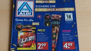 ALDI Nord Feuerwerk Prospekt 2023 [upl. by Ennovart]