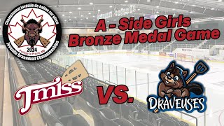 2024 Juvenile Nationals  Girls A Side Bronze Medal  TMiss vs Draveuses Sayabec [upl. by Enirtak334]