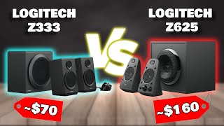 Logitech Z333 vs Logitech Z625 Sound Test [upl. by Eizeerb]