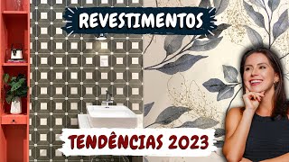 14 TENDÊNCIAS DE REVESTIMENTOS PARA 2023  PORCELANATOS E AZULEJOS  NOVIDADES EXPO REVESTIR [upl. by Noryd]