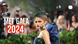 Celebrities At Met Gala Red Carpet 2024 [upl. by Daisie]