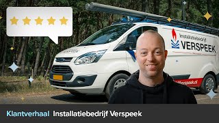 Klantverhaal  Installatiebedrijf Verspeek [upl. by Aiuqes]