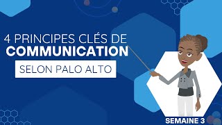 Les quatre grands principes de la communication de Palo Alto  Semaine 3 [upl. by Storer468]