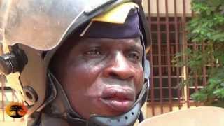 Un policier blessé lors des échauffourées sur le campus universitaire de Lomé ce matin13214 [upl. by Hplodur]