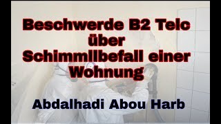 تعليم اللغة الألمانية  شكوى العفن في المنزل Beschwerde B2Telc  Schimmelbefall [upl. by Haerb]