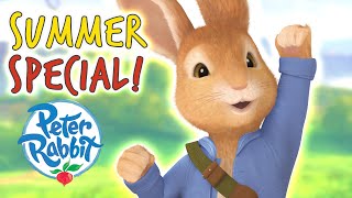 OfficialPeterRabbit  1 hour Summer Special ☀️  Cartoons for Kids [upl. by Eniamrej863]