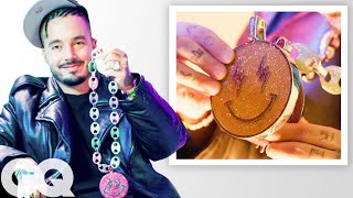 J Balvin Shows Off More of His Insane Jewelry Collection  On The Rocks  GQ [upl. by Spike]