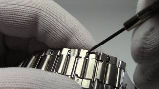 How to Size a Folded Link Bracelet  Watch and Learn 16 [upl. by Nirrac695]