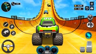 monster truck stunt car game monster stunt truck game [upl. by Nomzzaj]