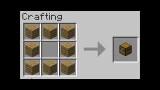 Minecraft How to craft everything Part 1 [upl. by Richardo]