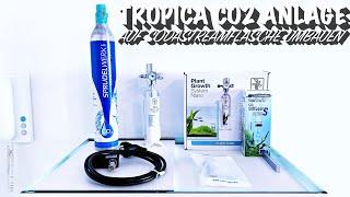 Tropica CO2 Anlage auf Sodastreamflasche umbauen  CO2 Dauertest und CO2 Nachtabschaltung [upl. by Osner]