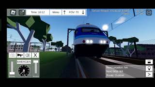 Trying Trainways Trainways Beta Roblox [upl. by Elyk59]