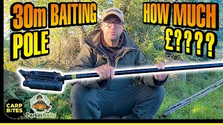 How to make a 30m Baiting Pole  30 Metre Bushwhacker Style  Carp Fishing 2023  How much £ [upl. by Pancho503]