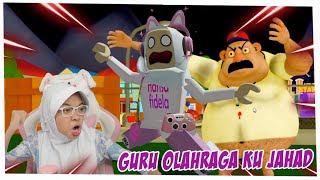 GURU OLAHRAGAKU GENDUT DAN JAHAD❗❗ Roblox Indonesia [upl. by Llenrahc]