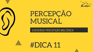 Curso Percepção Musical Exercício de Percepção Melódica  CursosEDON [upl. by Saber666]