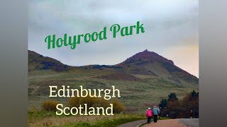 A day in the Holyrood Park  Edinburgh Walking Tour [upl. by Gearhart356]