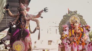 Antop Hill Cha Raja Visarjan 2024 Girgao Chowpatty  Antop Hill Ganpati Visarjan  Girgao Chaupati [upl. by Boice339]