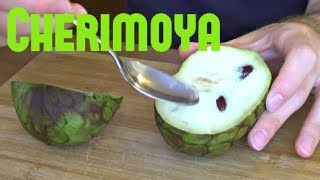 Cherimoya Review  Weird Fruit Explorer  Episode 26 [upl. by Yasdnyl]