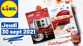 ARRIVAGE LIDL CUISINE  30 SEPTEMBRE 2021 [upl. by Eelime]