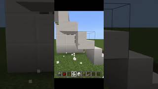 Mecanismo de Escaleras para hacer en Minecraft minecraftshorts crafting crafts decoration [upl. by Madaih712]