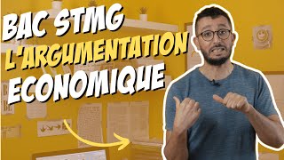 BAC STMG ÉCONOMIE  Largumentation économique [upl. by Kerrie]