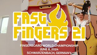 Fingerskateboard World Championship 2024 quotFast Fingers 21quot [upl. by Atinat]