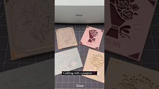 💌 Making a difference one card at a time with my Cricut Lets spread kindness together cricut [upl. by Giuditta]