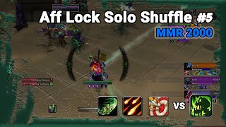 Solo Affliction Warlock No5 MMR 2000  vsDH MM Destro  WoW Arena Dragonflight Season 3 [upl. by Lawson953]