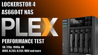 Asustor LockerStor NAS PLEX Tests [upl. by Ahseiyt]