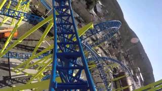 Impulse POV FIRST TEST RUN Knoebels Amusement Resort New Roller Coaster for 2015 [upl. by Arehahs]