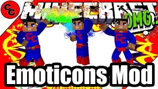 Minecraft Mods quot Emoticons Mod 1122 quot [upl. by Goeger]