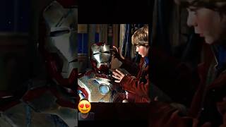 Tony Stark and Harley Keener Argument Scene HD Status😈😈Harley Keener IronMan3 TonyStark Shorts [upl. by Arimihc]