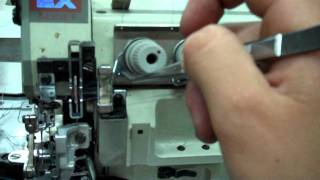 Threading Guide for 5 Thread Overlock Part 45  ABC Sewing Machine [upl. by Westlund]