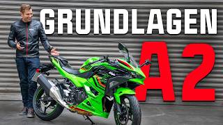 MOTORRAD GRUNDLAGEN A2 FÜHERSCHEIN [upl. by Kirtap]