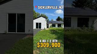 SICKLERVILLE TOURS🏡 explore fyp foryou njrealtor southjersey housetours feed shorts fypp [upl. by Marysa986]