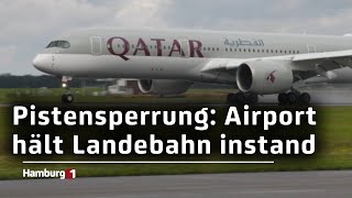 Zweiwöchige Sperrung der Landebahn Flugzeuge landen nur noch über Norderstedt und Alsterdorf [upl. by Hailed992]