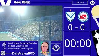 VELEZ VS ARGENTINOS JRS EN VIVO [upl. by Freed]