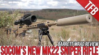 SOCOMs New Mk22 Sniper Rifle The Barrett MRAD [upl. by Lehman]