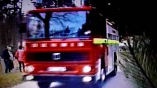 wessex cancer trust fire engine run to beaulieu 1995 [upl. by Chelsae]