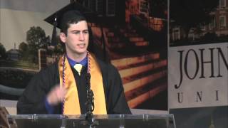 Johns Hopkins University Class President Sean Glass 2014 Commencement Address [upl. by Ecirtak]