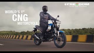 Bajaj Freedom 125 CNG  World’s First CNG Bike [upl. by Eleahcim]