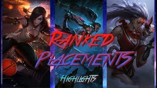 Yeyeo  Ranked Placements Highlights [upl. by Duaner]